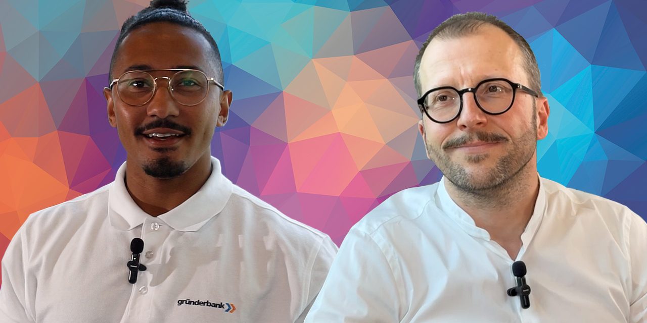 David Kojo Boahen und Prof. Dr. Michael Flad